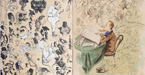 La storia di Frate Menotti: il dissacrante caricaturista che raccont Bari in punta di matita